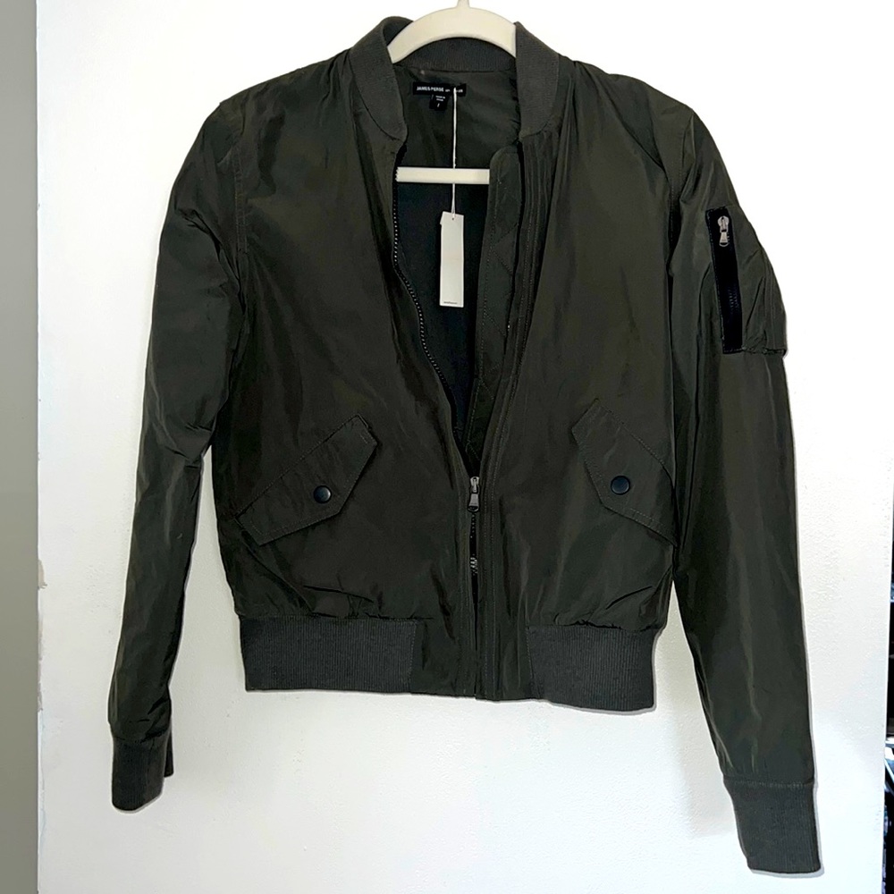 Jacket of 2023 season’James Perse  Bomber Jacket fleece lined